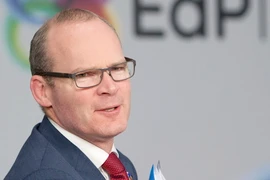 Phó Thủ tướng kiêm Ngoại trưởng Ireland Simon Coveney. (Nguồn: AFP/TTXVN)