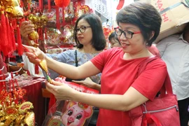 [Photo] Người Việt tìm không khí Tết quê nhà ở Jakarta