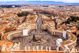 Đoàn công tác liên ngành Việt Nam đang có chuyến thăm Tòa thánh Vatican. (Ảnh: CNN)