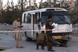 Thủ đô Kabul mấy ngày gần đây liên tục xảy ra các vụ đánh bom đẫm máu. (Ảnh: AFP/TTXVN)