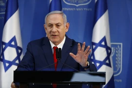 Thủ tướng Israel Benjamin Netanyahu. (Nguồn: AFP/TTXVN)