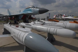 Máy bay chiến đấu MiG-35 tại triển lãm Hàng không vũ trụ quốc tế MAKS-2019. (Nguồn: Global Look Press)