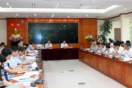 Quang cảnh hội nghị. (Ảnh: Hoàng Hùng/TTXVN)