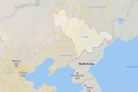 Một vụ nổ gây rung chấn tại biên giới Trung Quốc-Triều Tiên. (Nguồn: Google Maps)