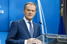 Chủ tịch Hội đồng châu Âu Donald Tusk. (Nguồn: THX/TTXVN)