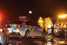 Cảnh sát phong tỏa hiện trường. (Nguồn: nzherald.co.nz)