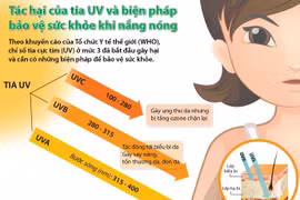 [Infographics] Tác hại của tia UV và biện pháp bảo vệ khi nắng nóng