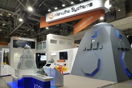 Các đơn vị phòng thủ của Tập đoàn Hanwha tham gia Triển lãm ngành công nghiệp quốc phòng hàng hải MADEX 2019. (Nguồn: pulsenews.co.kr)