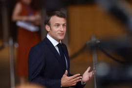 Tổng thống Pháp Emmanuel Macron. (Ảnh: THX/TTXVN)