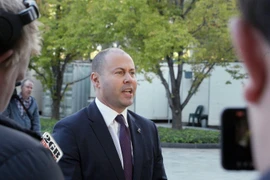 Bộ trưởng Tài chính Australia Josh Frydenberg. (Nguồn: Associated Press)