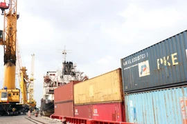 Quy hoạch phát triển vận tải biển Việt Nam đến năm 2020, định hướng đến năm 2030 đã hết hiệu lực. (Ảnh: Xuân Khu/TTXVN)