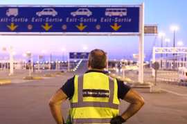 Cảng Calais tại Pháp. (Nguồn: PA)