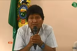 Cựu Tổng thống Bolivia Evo Morales. (Ảnh: THX/TTXVN)