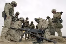 Mỹ điều thêm 1.500 binh sỹ tới Trung Đông trong bối cảnh leo thang căng thẳng với Iran. (Nguồn: AFP/TTXVN)