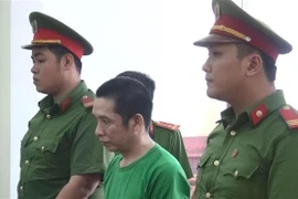 Nguyễn Thái Dương tại phiên xét xử. (Ảnh: Huyền Trang/TTXVN)