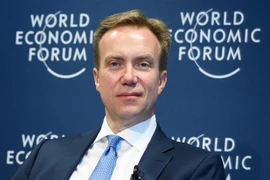 Chủ tịch Tổ chức Diễn đàn Kinh tế Thế giới (WEF) Borge Brende. (Ảnh: AFP/ TTXVN)