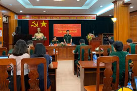 Quang cảnh buổi gặp mặt báo chí. (Nguồn: doanthanhnien.vn)