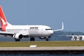Máy bay Boeing 737 NG của Hãng hàng không Qantas. (Nguồn: Getty)