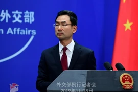 Người phát ngôn Bộ Ngoại giao Trung Quốc Cảnh Sảng. (Nguồn: fmprc.gov.cn) 
