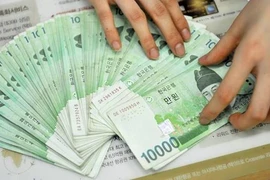 Đồng won. (Nguồn: AFP/Getty Images)