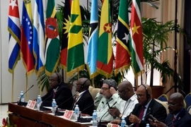 Các đại biểu dự phiên khai mạc Hội nghị thượng đỉnh ALBA-TCP lần thứ 17. (Ảnh: Lê Hiền/TTXVN)