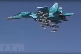 Máy bay Sukhoi Su-34 của Nga. (Nguồn: EPA/TTXVN)