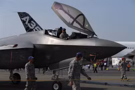 Máy bay chiến đấu F-35 của tập đoàn Lockheed Martin. (Ảnh: AFP/TTXVN)