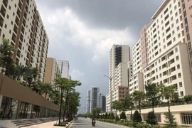 Một góc Khu Đô thị mới Thủ Thiêm. (Ảnh: Quang Nhựt/TTXVN) 