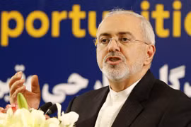 Ngoại trưởng Iran Mohammad Javad Zarif. (Ảnh: AFP/ TTXVN)