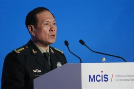 Bộ trưởng Quốc phòng Trung Quốc Ngụy Phụng Hòa. (Nguồn: EPA-EFE/TTXVN)