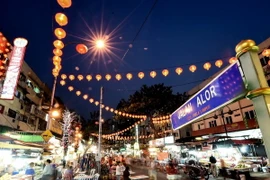 Một tuyến phố du lịch nổi tiếng ở Kuala Lumpur. Ảnh minh họa. (Nguồn: AFP/TTXVN)