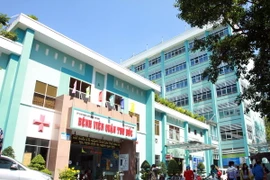 Một góc bệnh viện quận Thủ Đức. (Ảnh: Phương Vy/TTXVN)