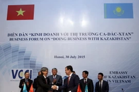 Diễn đàn doanh nghiệp “Kinh doanh với thị trường Kazakhstan”. (Ảnh minh họa: Tuấn Anh/TTXVN)