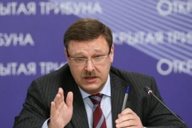Chủ tịch Ủy ban Đối ngoại Hội đồng Liên bang Nga Konstantin Kosachev. (Nguồn: RIA Novosti/ AFP/TTXVN)