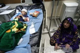 Nạn nhân bị thương trong một vụ đánh bom. Ảnh minh họa. (Nguồn: AFP/TTXVN)