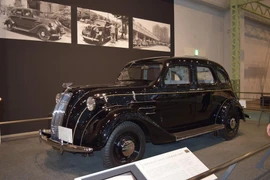 Chiếc ôtô đầu tiên của ông Toyoda với bộ khung thép. (Nguồn: Vietnam+)