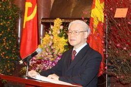 Tổng Bí thư Nguyễn Phú Trọng. (Ảnh: Trí Dũng/TTXVN)