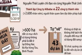 Vụ án "siêu lừa" địa ốc Alibaba. (Nguồn ảnh: TTXVN)