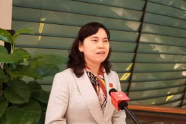 Nữ đại biểu Trần Thị Hằng, Phó Trưởng đoàn đại biểu Quốc hội tỉnh Bắc Ninh. (Ảnh: PV/Vietnam+)