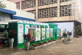 'Làm đẹp' môi trường phục vụ Hội nghị Thượng đỉnh Mỹ-Triều. (Ảnh: Vietnam+)