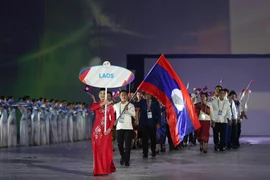 [Photo] Hình ảnh các đoàn thể thao diễu hành tại lễ khai mạc SEA Games