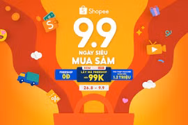 Sự kiện “9/9-Ngày siêu mua sắm” trên Shopee mang đến cho người dùng chính sách miễn phí vận chuyển và cơ hội thu thập voucher lên đến 1,2 triệu đồng. (Ảnh: shopee)