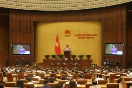 Toàn cảnh Phiên chất vấn và trả lời chất vấn. (Ảnh: Doãn Tấn/TTXVN)