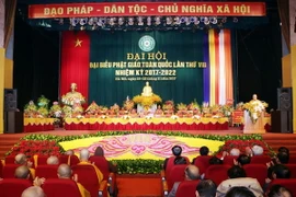 Toàn cảnh khai mạc Đại hội. (Ảnh: Nguyễn Dân/TTXVN)