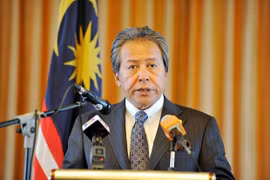 Ngoại trưởng Malaysia Datuk Seri Anifah Aman. (Nguồn: malaysia-chronicle.com)