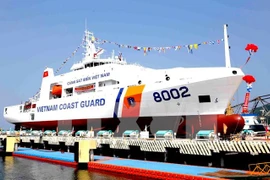 Tàu Cảnh sát biển Việt Nam 8002. Ảnh minh họa. (Ảnh: Trần Lê Lâm/TTXVN)