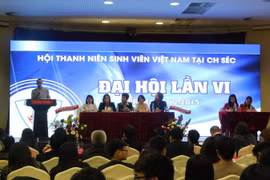 Quang cảnh Đại hội Hội Thanh niên-sinh viên Việt Nam tại Séc. (Ảnh: Hồng Tâm/Vietnam+)