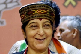Ngoại trưởng Ấn Độ Sushma Swaraj bắt đầu thăm Trung Quốc