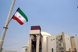 Nhà máy điện hạt nhân Bushehr của Iran. (Nguồn: Reuters)