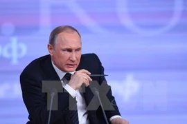 Tổng thống Nga Vladimir Putin. (Nguồn: THX/TTXVN)
